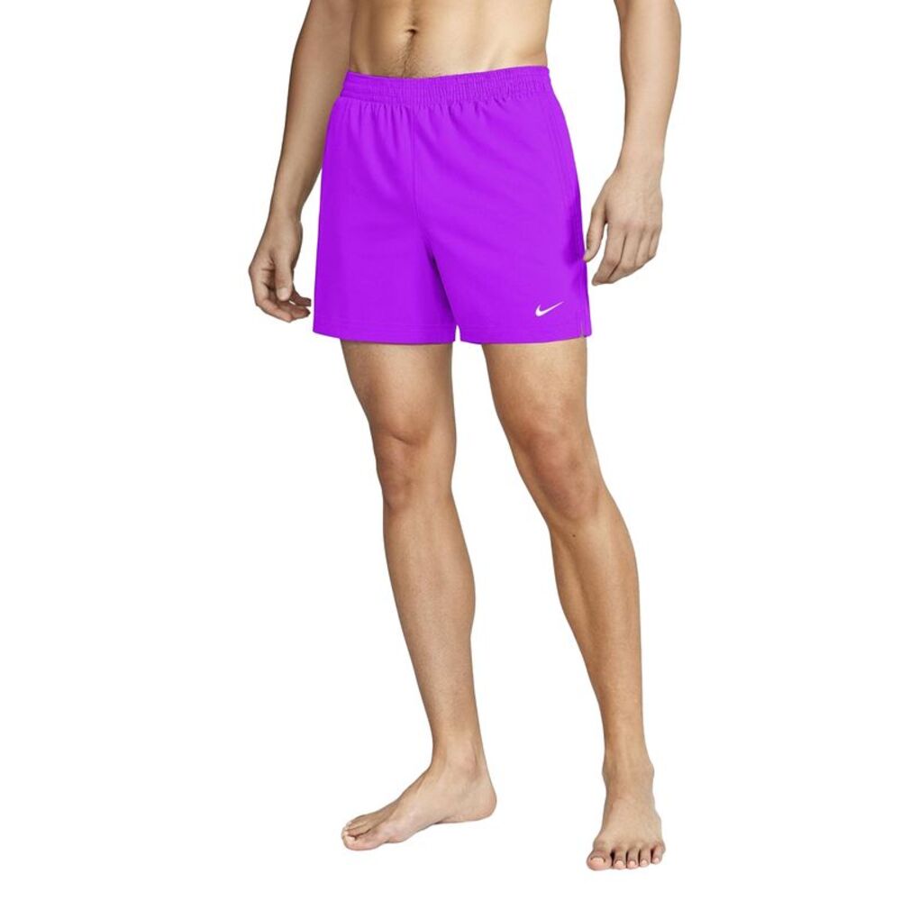 Nike Mens Embroidered Logo Regular Swim Shorts / Bright Violet